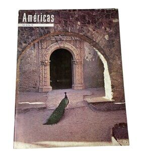 Américas Magazine Vol 24 No 10 1972 Pioneering The Amazon Cultural History Art u